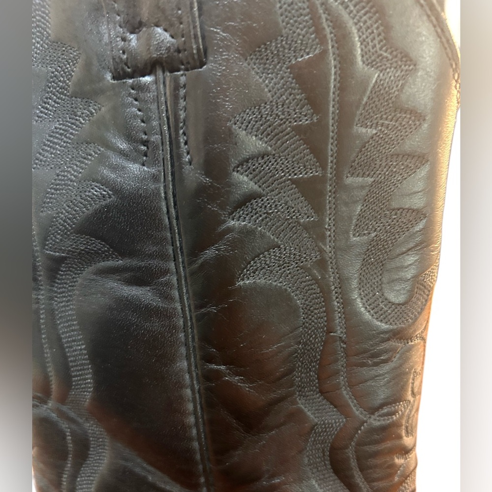 Men’s Vintage Justin Full Quill Ostrich Cowboy Boots Size 9D - Picture 5 of 8
